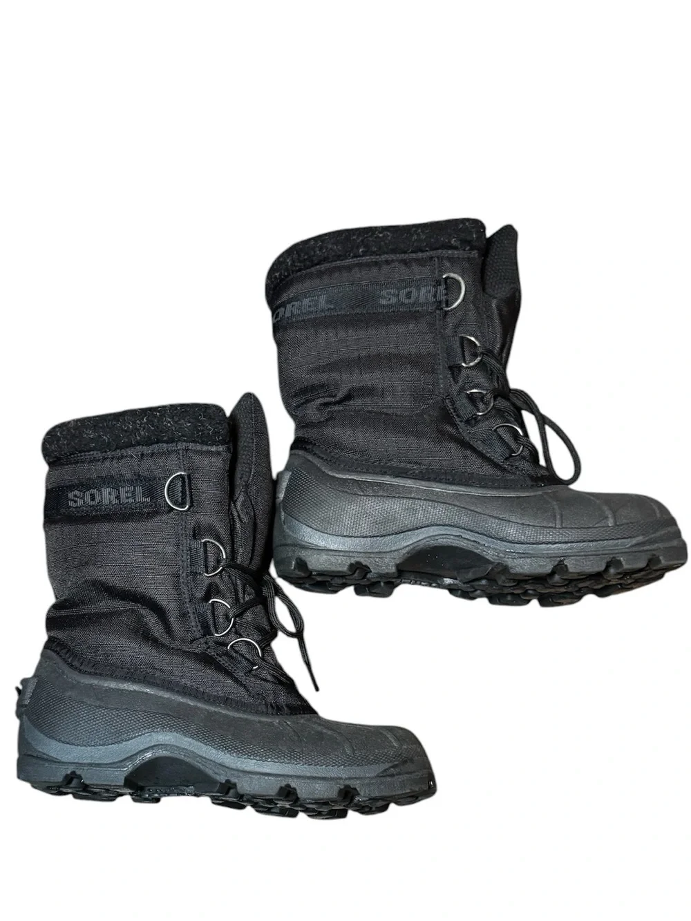 Sorel Cumberland Winter Snow Boots Black Insulated Women’s Size 7 Waterproof
